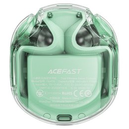 Słuchawki bezprzewodowe Bluetooth TWS T8 miętowe ACEFAST