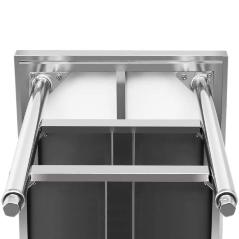 Stół blat roboczy centralny stalowy 2 półki 180 x 70 cm do 600 kg Royal Catering Stół blat roboczy centralny stalowy 2 półki 180 x 70 cm do 600 kg Royal Catering