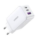 Szybka ładowarka sieciowa GaN 65W USB-A / 2x USB-C biała UGREEN