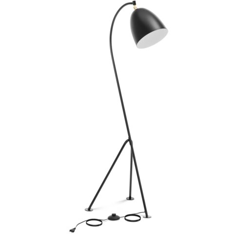 Lampa podłogowa metalowa z regulowanym kloszem E27 125 cm UNIPRODO