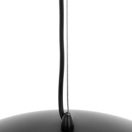 Lampa wisząca nowoczesna 1 punktowa kształt kopuły - czarno złota UNIPRODO
