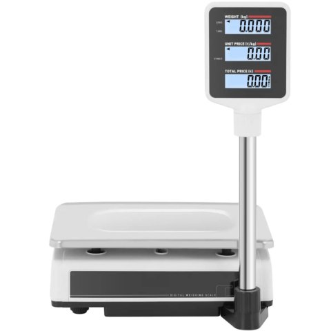 Waga kontrolna stołowa sklepowa magazynowa LCD 15kg / 2g Steinberg Systems Waga kontrolna stołowa sklepowa magazynowa LCD 15kg / 2g Steinberg Systems