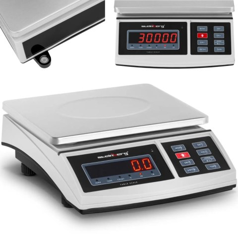 Waga pocztowa do paczek listów LED 30kg / 1g Steinberg Systems Waga pocztowa do paczek listów LED 30kg / 1g Steinberg Systems