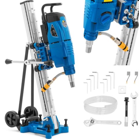Wiertnica diamentowa pionowa do betonu kamienia ze statywem 3700 W śr. 350 mm MSW Wiertnica diamentowa pionowa do betonu kamienia ze statywem 3700 W śr. 350 mm MSW
