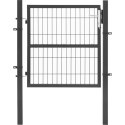 Brama furtka wejściowa ogrodowa ze stali 106 x 100 cm WIESENFIELD