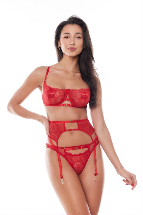 Komplet Amoura Set Red XXL/XXXL