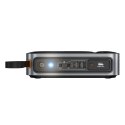 3w1 Powerbank USB USB-C Jump Starter rozruchowy do samochodu 3000A latarka czarny BASEUS