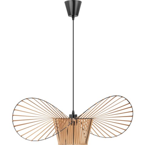 Lampa sufitowa wisząca boho 1 punktowa E27 - kapelusz UNIPRODO Lampa sufitowa wisząca boho 1 punktowa E27 - kapelusz UNIPRODO