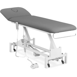 Łóżko stół kosmetyczny do masażu elektryczny 1 silnik 200 kg LILLE - szary Physa