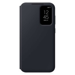 Oryginalne etui pokrowiec do Samsung Galaxy S23 FE kieszeń na kartę Smart View Wallet czarne SAMSUNG