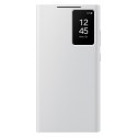 Oryginalne etui pokrowiec do Samsung Galaxy S24 Ultra kieszeń na kartę Smart View Wallet białe SAMSUNG