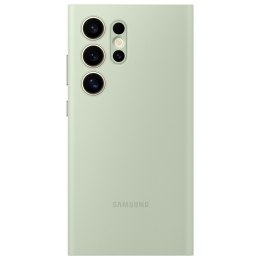 Oryginalne etui pokrowiec do Samsung Galaxy S24 Ultra kieszeń na kartę Smart View Wallet jasnozielone SAMSUNG