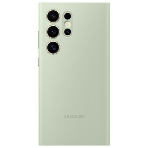 Oryginalne etui pokrowiec do Samsung Galaxy S24 Ultra kieszeń na kartę Smart View Wallet jasnozielone SAMSUNG Oryginalne etui pokrowiec do Samsung Galaxy S24 Ultra kieszeń na kartę Smart View Wallet jasnozielone SAMSUNG