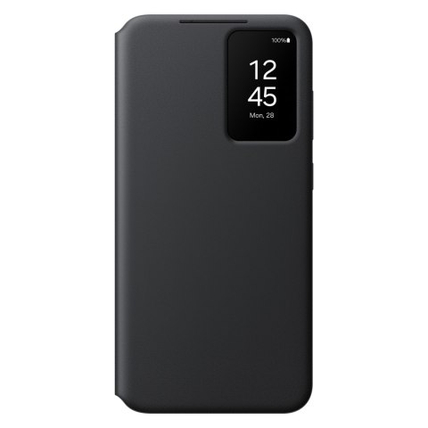 Oryginalne etui pokrowiec do Samsung Galaxy S24 kieszeń na kartę Smart View Wallet czarne SAMSUNG Oryginalne etui pokrowiec do Samsung Galaxy S24 kieszeń na kartę Smart View Wallet czarne SAMSUNG