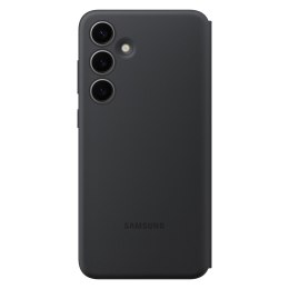Oryginalne etui pokrowiec do Samsung Galaxy S24 kieszeń na kartę Smart View Wallet czarne SAMSUNG