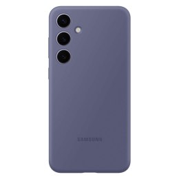 Oryginalne etui silikonowe pokrowiec do Samsung Galaxy S24+ Silicone Case fioletowe SAMSUNG