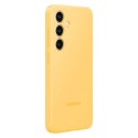 Oryginalne etui silikonowe pokrowiec do Samsung Galaxy S24+ Silicone Case żółte SAMSUNG