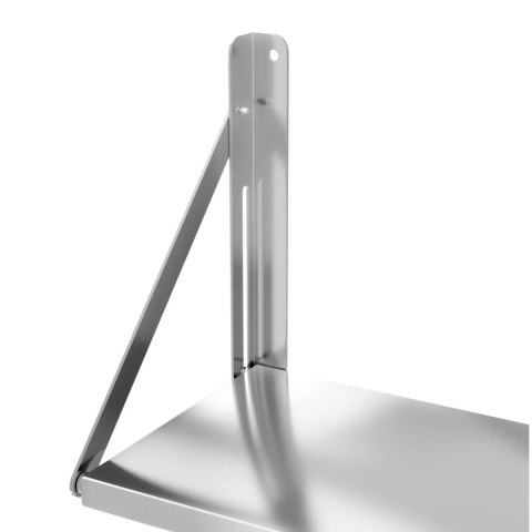 Półka ścienna gastronomiczna składana ze stali nierdzewnej do 40 kg 60 x 30 cm Royal Catering Półka ścienna gastronomiczna składana ze stali nierdzewnej do 40 kg 60 x 30 cm Royal Catering