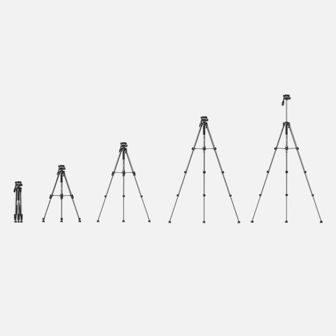 Profesjonalny statyw do smartfonów i aparatów fotograficznych 175 cm czarno-szary UGREEN Profesjonalny statyw do smartfonów i aparatów fotograficznych 175 cm czarno-szary UGREEN