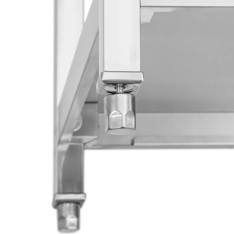 Zlew basen jednokomorowy z ociekaczem półką i rantem lewy 160 x 60 x 97 cm Royal Catering Zlew basen jednokomorowy z ociekaczem półką i rantem lewy 160 x 60 x 97 cm Royal Catering