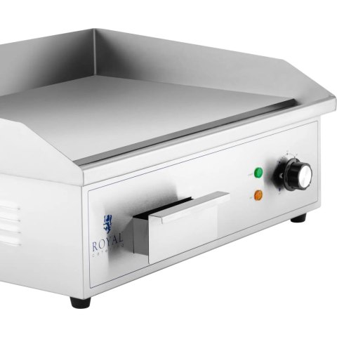 Grill elektryczny płyta grillowa gładka 530 x 350 mm 3000 W Royal Catering Grill elektryczny płyta grillowa gładka 530 x 350 mm 3000 W Royal Catering