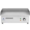 Grill elektryczny płyta grillowa gładka 530 x 350 mm 3000 W Royal Catering