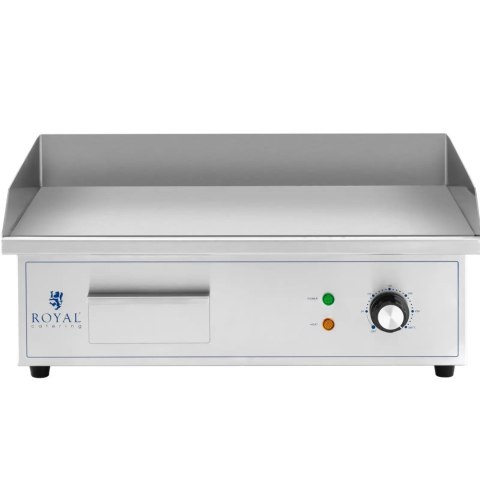 Grill elektryczny płyta grillowa gładka 530 x 350 mm 3000 W Royal Catering Grill elektryczny płyta grillowa gładka 530 x 350 mm 3000 W Royal Catering