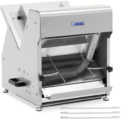 Krajalnica maszyna do krojenia chleba na kromki 9.5 mm 480 szt./h 270 W Royal Catering Krajalnica maszyna do krojenia chleba na kromki 9.5 mm 480 szt./h 270 W Royal Catering