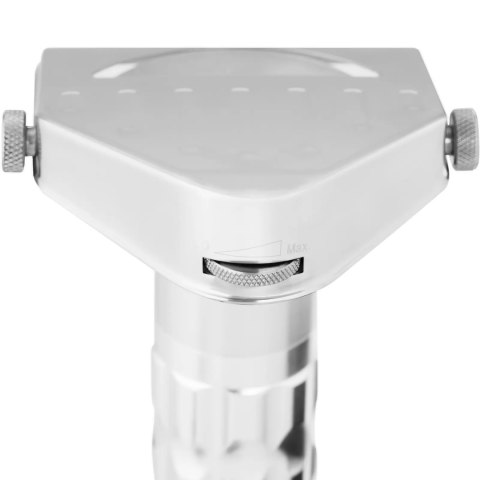 Nóż elektryczny do kebaba mięsa gładki ząbkowany z ostrzałką i stojakiem 0-6 mm 80 W Royal Catering Nóż elektryczny do kebaba mięsa gładki ząbkowany z ostrzałką i stojakiem 0-6 mm 80 W Royal Catering