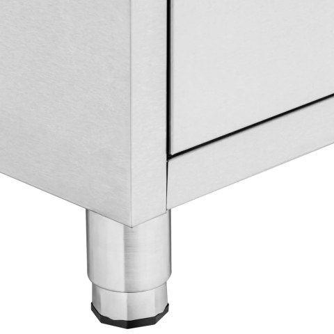 Szafka gastronomiczna wolnostojąca 4 szuflady STAL 50 x 60 x 87 cm Royal Catering Szafka gastronomiczna wolnostojąca 4 szuflady STAL 50 x 60 x 87 cm Royal Catering