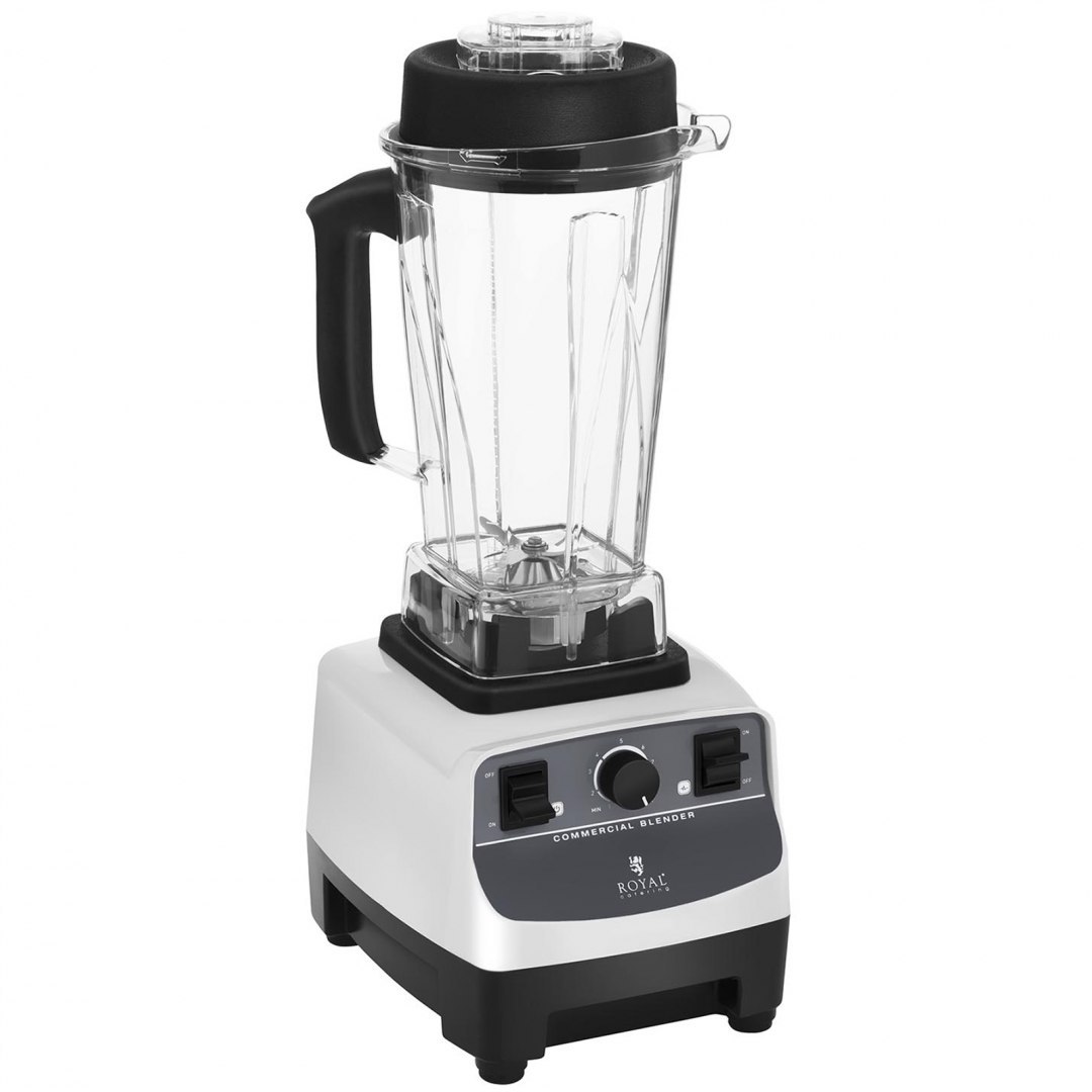 Blender mikser kielichowy z pokrywą 32000 obr./min 1500W Royal Catering RCMB-2LB Royal Catering Blender mikser kielichowy z pokrywą 32000 obr./min 1500W Royal Catering RCMB-2LB Royal Catering