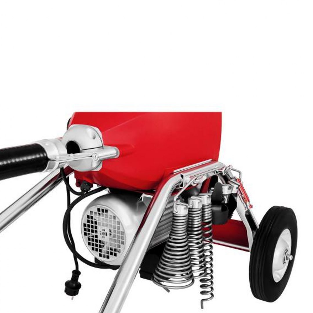 Elektryczna maszyna przepychacz udrażniacz do rur 1100W śr. 32mm MSW POWER DRAIN CLEAN 4.6E + akcesoria MSW Elektryczna maszyna przepychacz udrażniacz do rur 1100W śr. 32mm MSW POWER DRAIN CLEAN 4.6E + akcesoria MSW