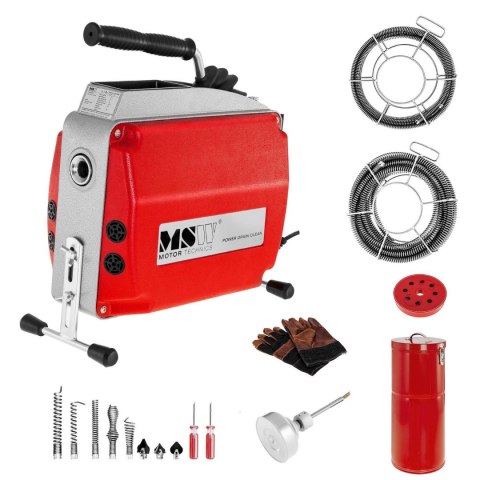Elektryczna maszyna przepychacz udrażniacz do rur śr. 20 - 150 mm MSW POWER DRAIN CLEAN 2.3E + akcesoria MSW Elektryczna maszyna przepychacz udrażniacz do rur śr. 20 - 150 mm MSW POWER DRAIN CLEAN 2.3E + akcesoria MSW