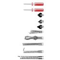 Elektryczna maszyna przepychacz udrażniacz do rur śr. 20 - 150 mm MSW POWER DRAIN CLEAN 2.3E + akcesoria MSW