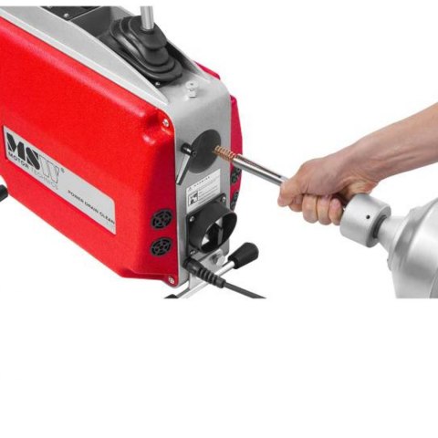 Elektryczna maszyna przepychacz udrażniacz do rur śr. 20 - 150 mm MSW POWER DRAIN CLEAN 2.3E + akcesoria MSW Elektryczna maszyna przepychacz udrażniacz do rur śr. 20 - 150 mm MSW POWER DRAIN CLEAN 2.3E + akcesoria MSW
