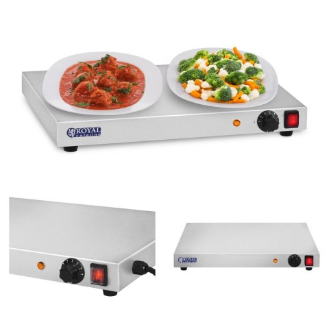 Elektryczna płyta taca grzewcza podgrzewacz stołowy 250W Royal Catering Royal Catering Elektryczna płyta taca grzewcza podgrzewacz stołowy 250W Royal Catering Royal Catering
