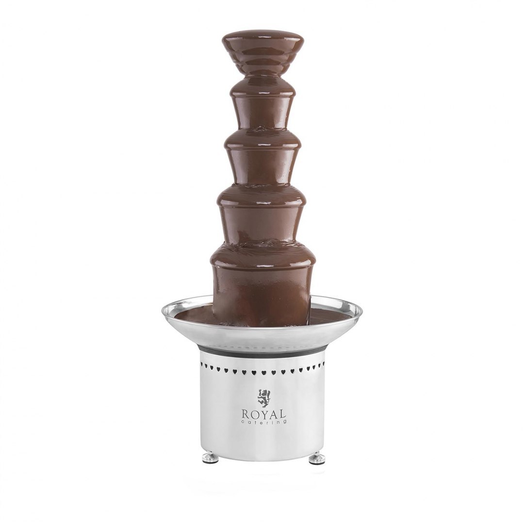 Fontanna czekoladowa do czekolady 5 pięter 6kg Royal Catering RCCF-65W4 Royal Catering Fontanna czekoladowa do czekolady 5 pięter 6kg Royal Catering RCCF-65W4 Royal Catering