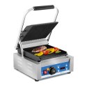 Kontakt grill elektryczny kontaktowy z wyświetlaczem LED żeliwne płyty 1800W Royal Catering