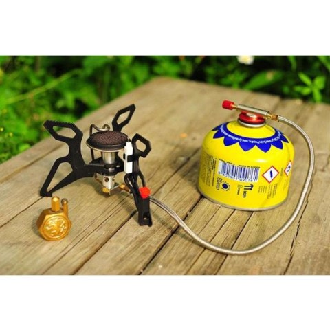 Kuchenka turystyczna z podgrzewaczem gazu i piezozapalnikiem SPIDER PRO 3kW MEVA Kuchenka turystyczna z podgrzewaczem gazu i piezozapalnikiem SPIDER PRO 3kW MEVA
