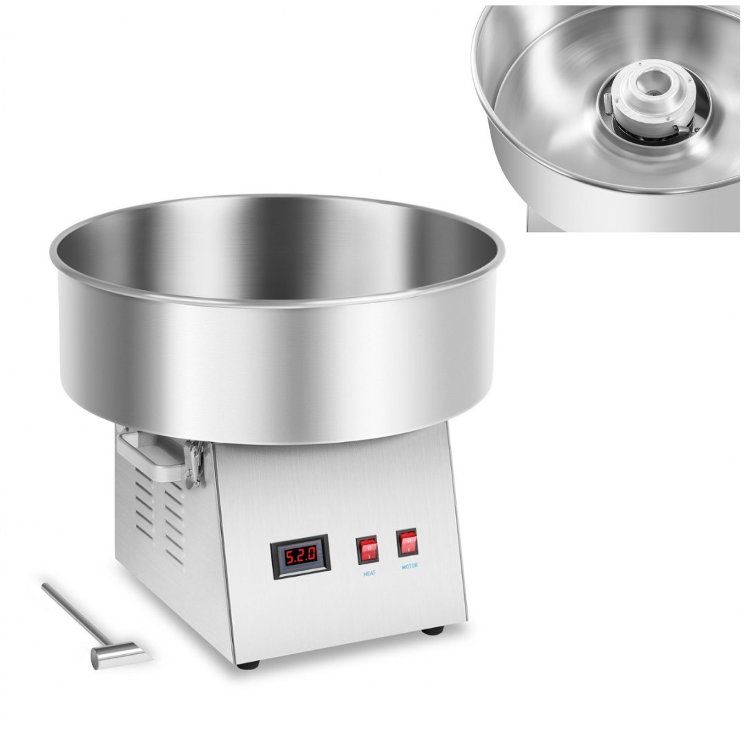 Maszyna do waty cukrowej LED 52 cm 1030W Royal Catering RCZK-1030-W Royal Catering Maszyna do waty cukrowej LED 52 cm 1030W Royal Catering RCZK-1030-W Royal Catering