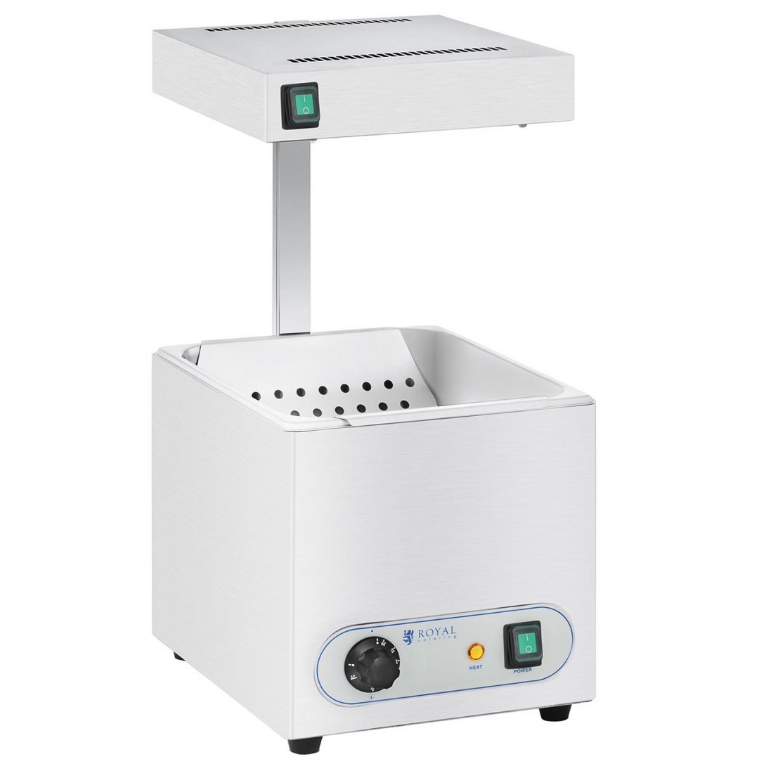 Podgrzewacz do frytek z promiennikiem ciepła 850W Royal Catering RCWG-1500 Royal Catering Podgrzewacz do frytek z promiennikiem ciepła 850W Royal Catering RCWG-1500 Royal Catering
