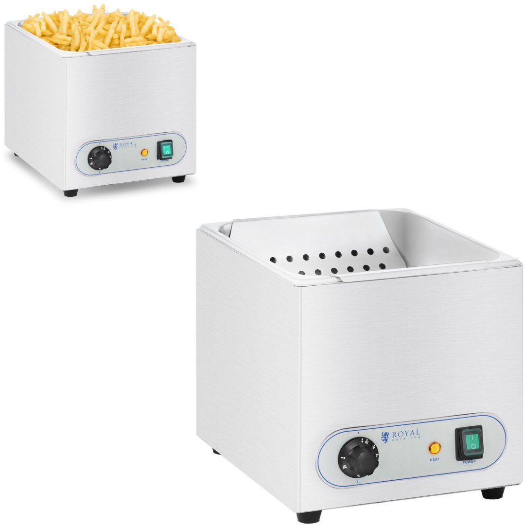 Podgrzewacz elektryczny do frytek 350W Royal Catering RCWG-1500-W Royal Catering Podgrzewacz elektryczny do frytek 350W Royal Catering RCWG-1500-W Royal Catering