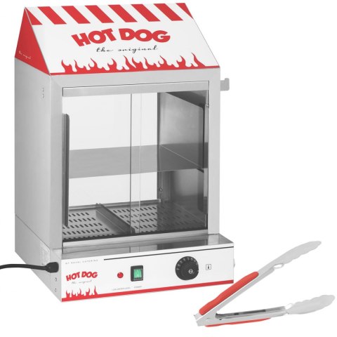Podgrzewacz witryna grzewcza do 200 hot dogów parówek 50 bułek 2000W Royal Catering RCHW 2000 Royal Catering Podgrzewacz witryna grzewcza do 200 hot dogów parówek 50 bułek 2000W Royal Catering RCHW 2000 Royal Catering