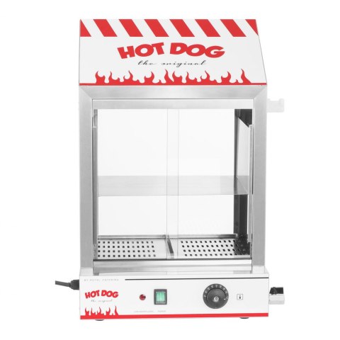 Podgrzewacz witryna grzewcza do 200 hot dogów parówek 50 bułek 2000W Royal Catering RCHW 2000 Royal Catering Podgrzewacz witryna grzewcza do 200 hot dogów parówek 50 bułek 2000W Royal Catering RCHW 2000 Royal Catering