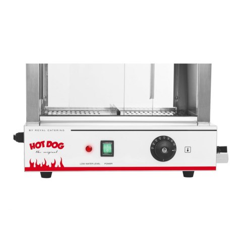 Podgrzewacz witryna grzewcza do 200 hot dogów parówek 50 bułek 2000W Royal Catering RCHW 2000 Royal Catering Podgrzewacz witryna grzewcza do 200 hot dogów parówek 50 bułek 2000W Royal Catering RCHW 2000 Royal Catering