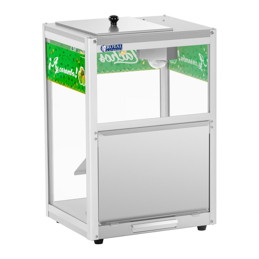 Podświetlany podgrzewacz do nachos popcornu orzeszków LED 100W Royal Catering RCNW-1L Royal Catering Podświetlany podgrzewacz do nachos popcornu orzeszków LED 100W Royal Catering RCNW-1L Royal Catering