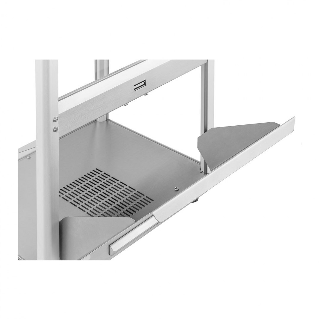 Podświetlany podgrzewacz do nachos popcornu orzeszków LED 100W Royal Catering RCNW-1L Royal Catering Podświetlany podgrzewacz do nachos popcornu orzeszków LED 100W Royal Catering RCNW-1L Royal Catering