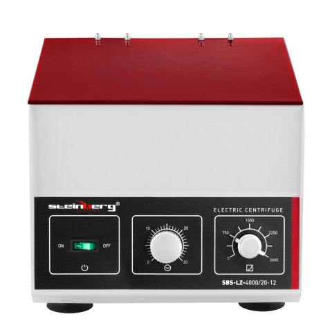 Profesjonalna wirówka laboratoryjna do osocza do 12 próbówek 20ml 180W SBS-LZ-4000/20-12 Steinberg Systems Profesjonalna wirówka laboratoryjna do osocza do 12 próbówek 20ml 180W SBS-LZ-4000/20-12 Steinberg Systems