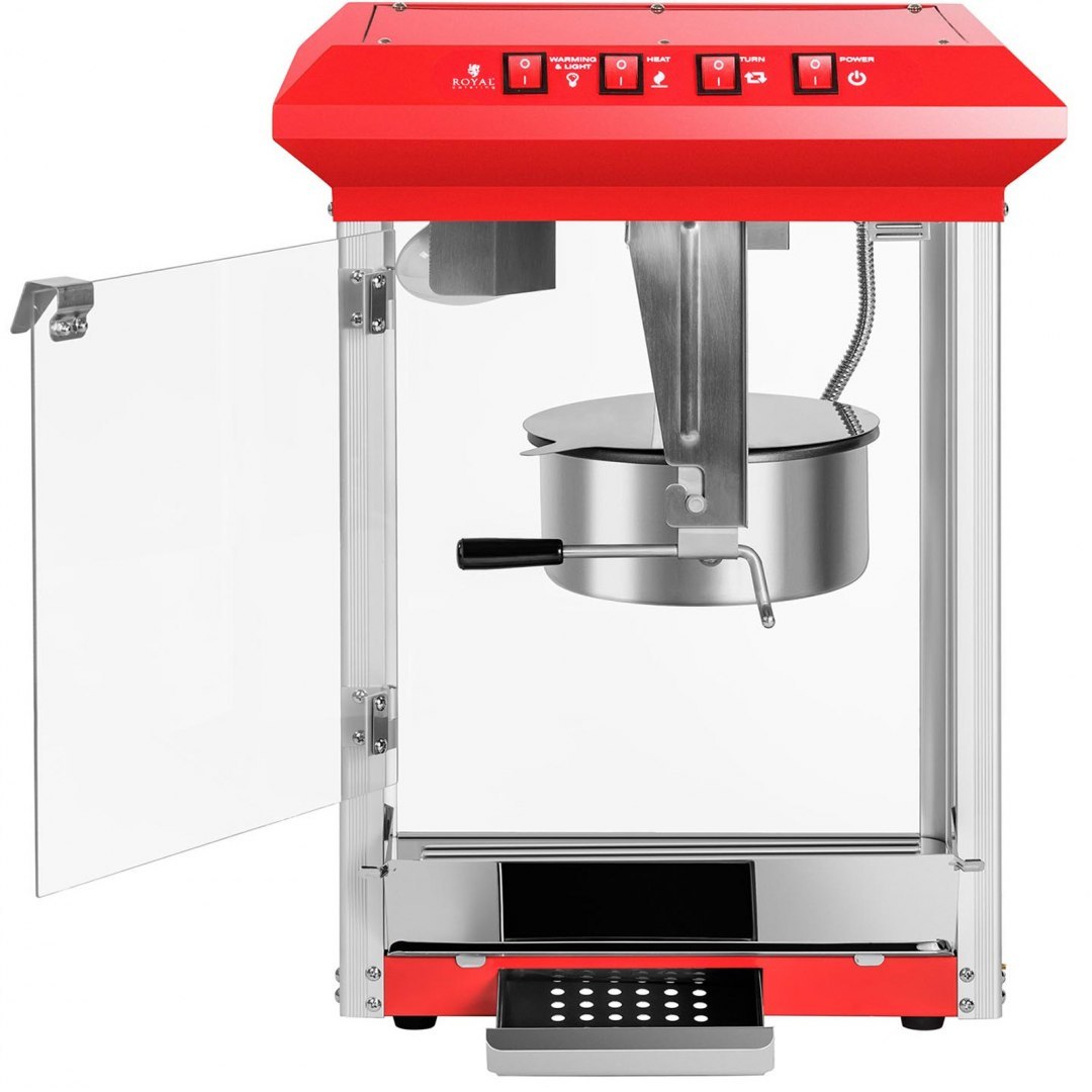 Profesjonalna wydajna maszyna do popcornu 1325W Royal Catering RCPR-1325 Royal Catering Profesjonalna wydajna maszyna do popcornu 1325W Royal Catering RCPR-1325 Royal Catering