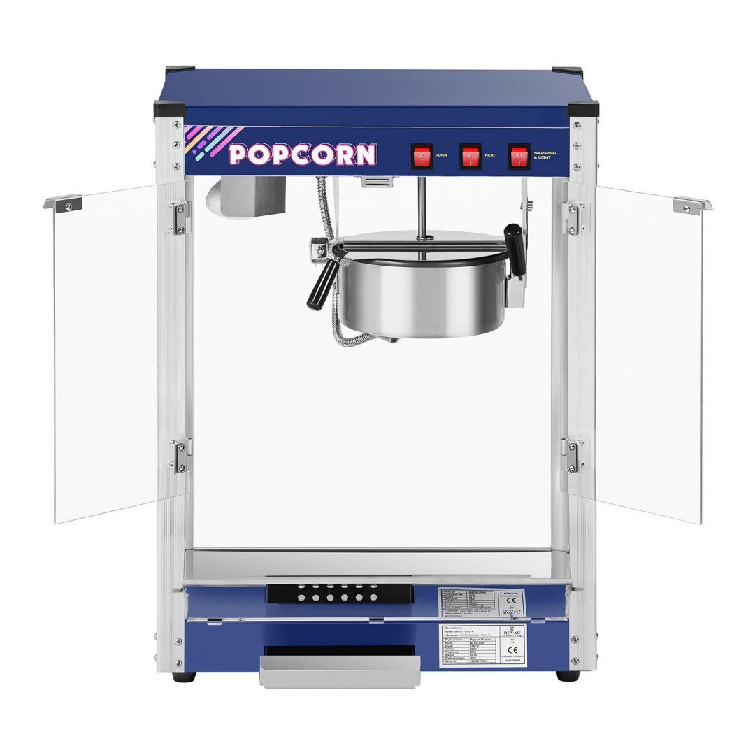 Profesjonalna wydajna maszyna do popcornu 1350W 8 oz Royal Catering RCPR-1350 Royal Catering Profesjonalna wydajna maszyna do popcornu 1350W 8 oz Royal Catering RCPR-1350 Royal Catering